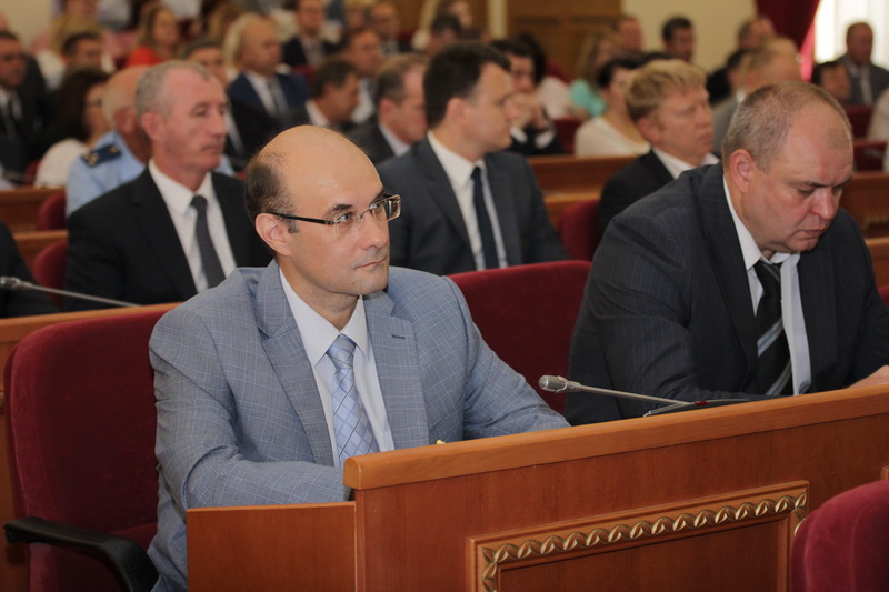 А.В. Буров на заседании Правительства Ростовской области