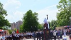 Открытие памятника "Солдатам Победы"